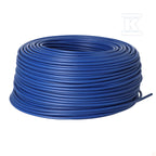 Przewód instalacyjny H07V-K (LGY) 1x2,5 ciemno niebieski DBU, jednożyłowy