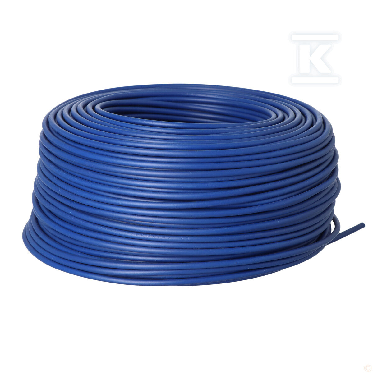 Przewód instalacyjny H07V-K (LGY) 1x2,5 ciemno niebieski DBU, jednożyłowy