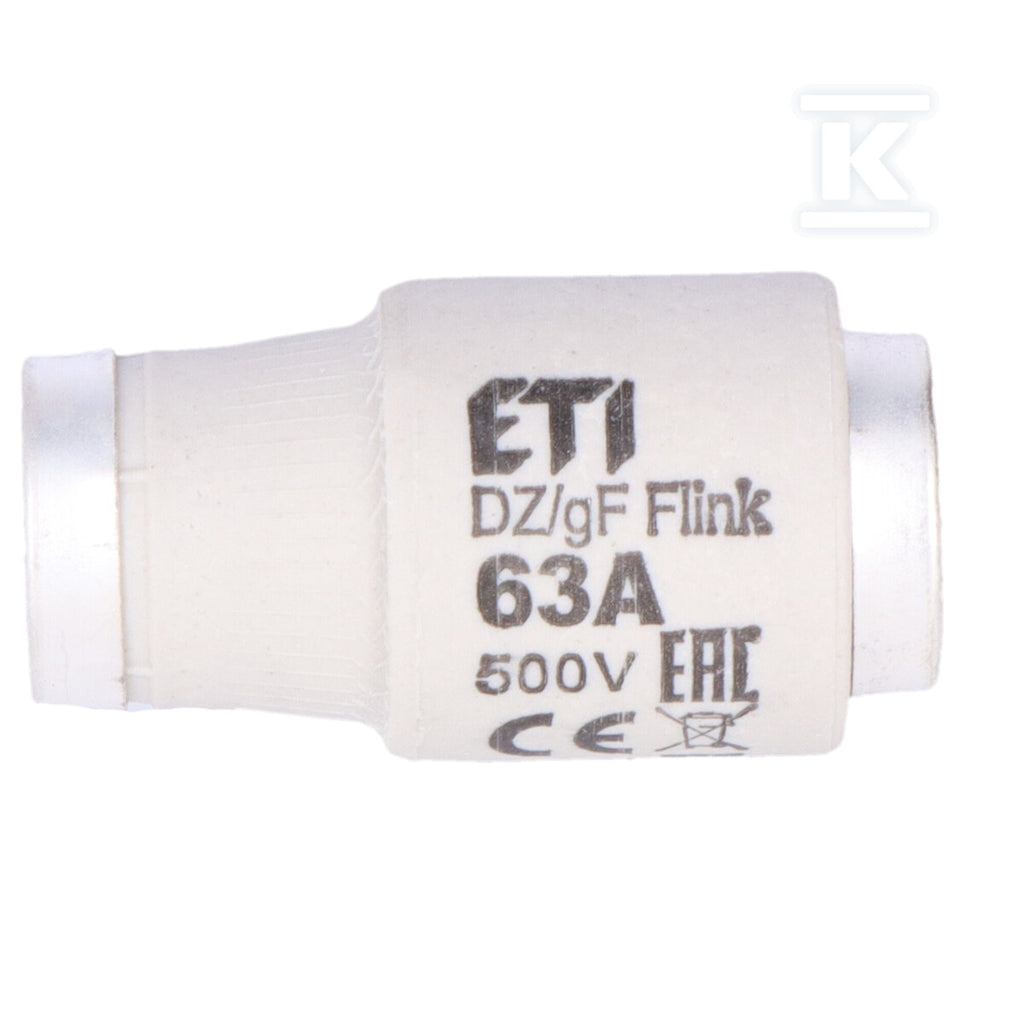 Wkładka topikowa szybka DIII/gF 63A 500V