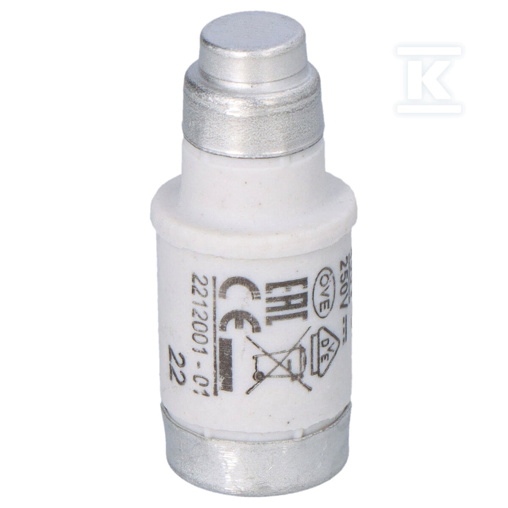 Wkładka topikowa D02 gG 20A/400V