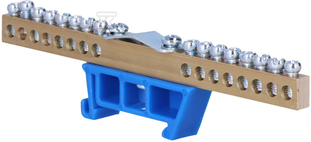 Listwa zerowa TH-35 D niebieska