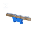 Listwa zerowa TH-35 D niebieska