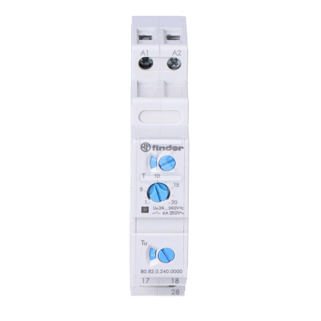 Przekaźnik czasowy modułowy 12...240VAC/DC, 2Z 6A 250V