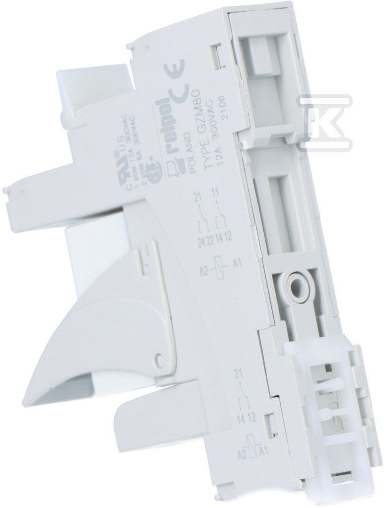 Przekaźnik interfejsowy PI85-230AC-M93G-MS-2011, styki: 1P, zasilanie: 230VAC, prąd obciążeniowy: 16A, szerokość: 15,5mm
