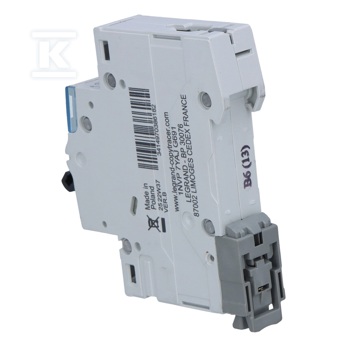 Wyłącznik nadprądowy S 301 1P B 6A 6000A TX3