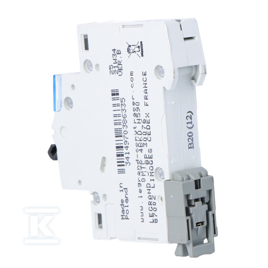 Wyłącznik nadprądowy S 301 1P B 20A 6000A TX3