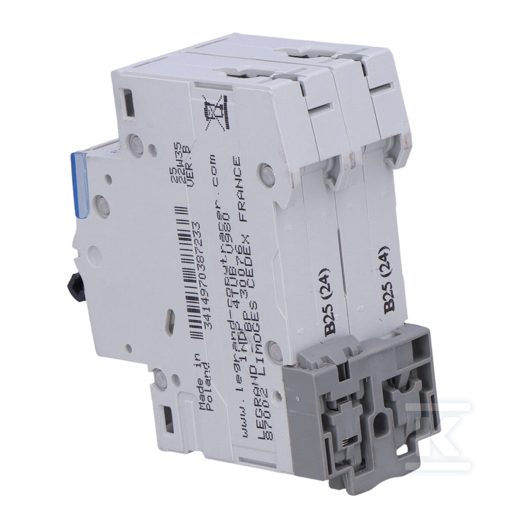 Wyłącznik nadprądowy S 302 2P B 25A 6000A TX3
