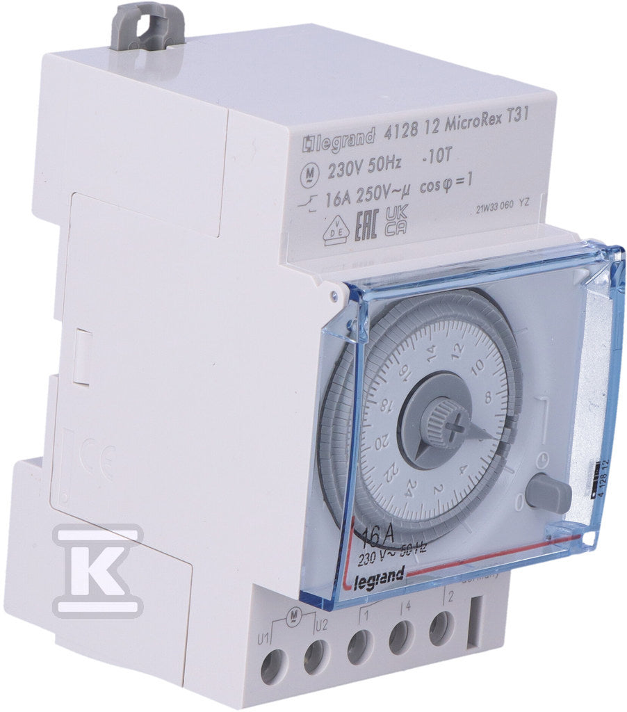 PA 352 Programator czasowy analogowy,230V, 50Hz, 1 styk zwierny,