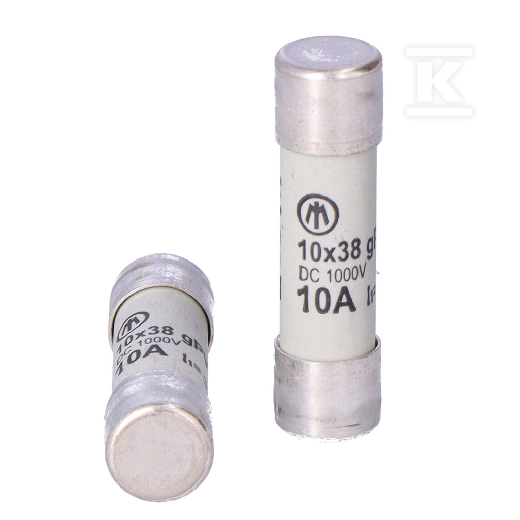 Wkładka topikowa 10X38 10A 1000V DC GPV