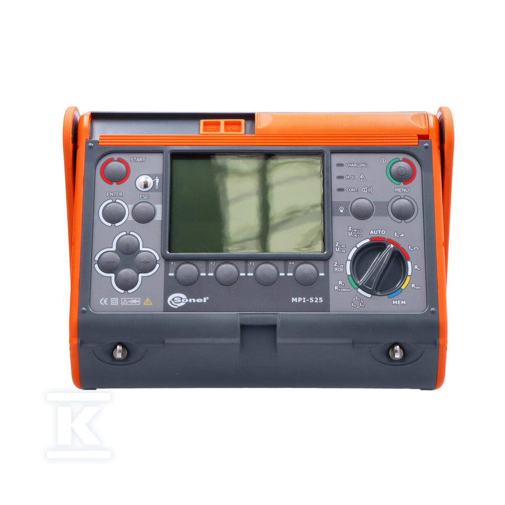 MPI-525 Wielofunkcyjny miernik parametrów instalacji elektrycznych do 2500V z Certyfikatem Kalibracji