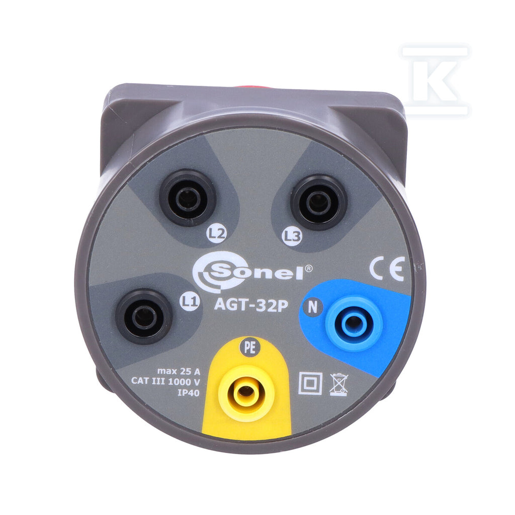 Adapter AGT-32A gniazda bananowe 5-pin