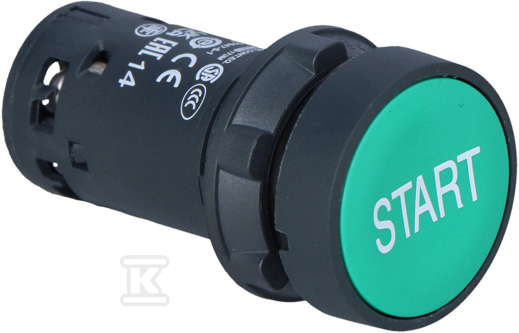 XB7NA3133 Przycisk NO "START" zielony z samoczynnym powrotem
