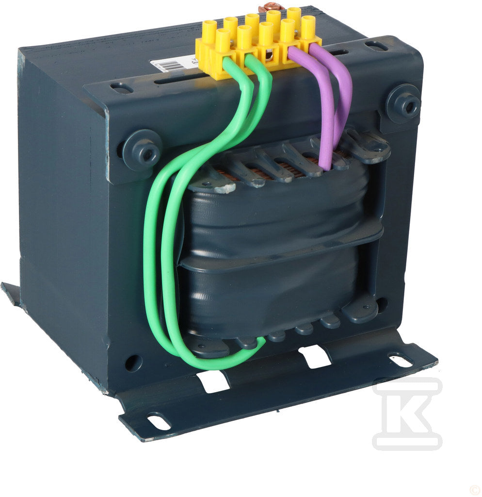 Transformator jednofazowy TMM 1000VA 400/230V IP00 separacyjny lub bezpieczeństwa z karkasem dwukomorowym