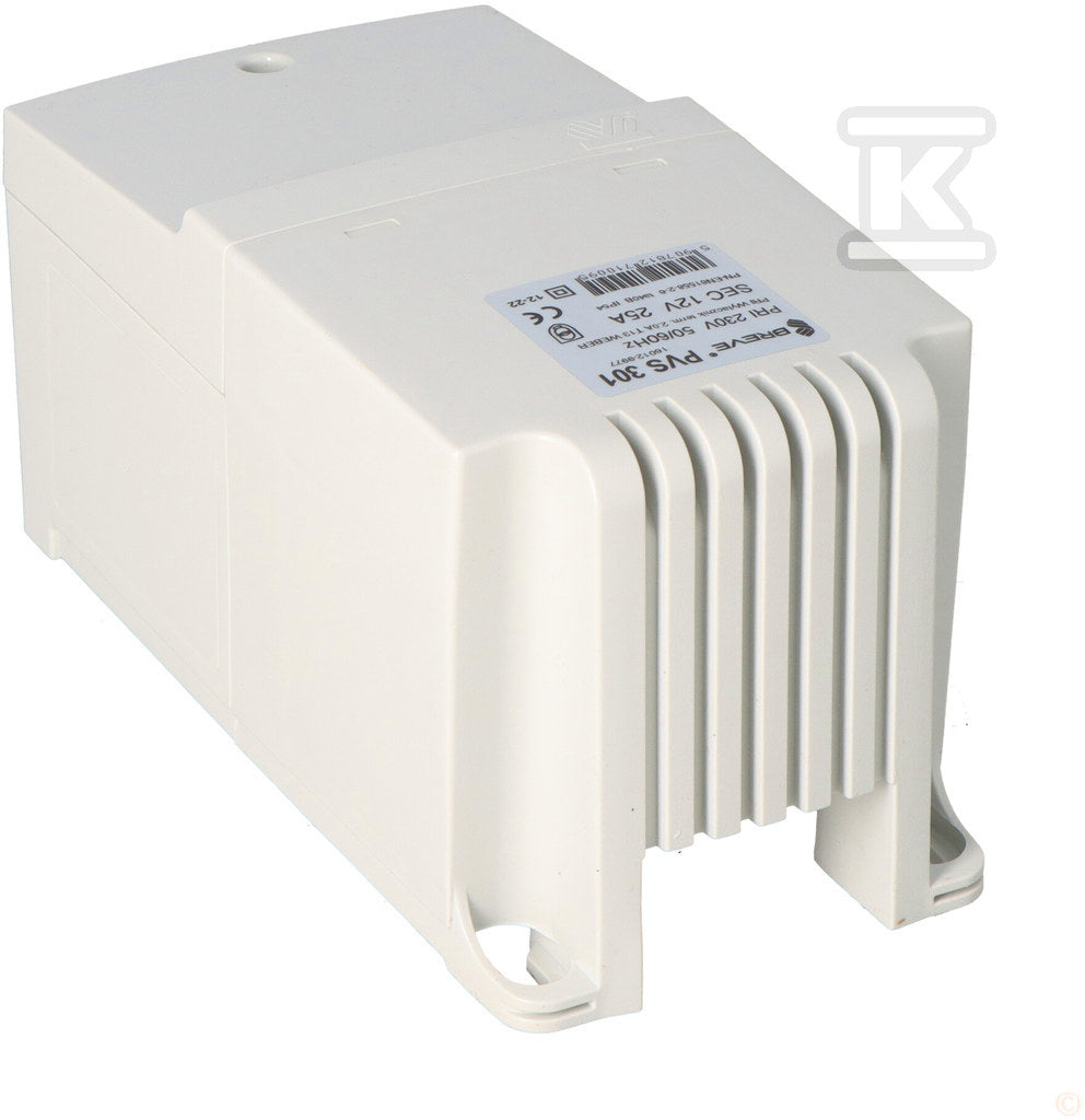 Transformator jednofazowy PVS 301 230/12V IP54 obudowany z zabezpieczeniem