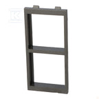 Adapter CIMA na 2 moduły K45 (45x45mm) poziomo, grafit Connect