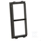 Adapter CIMA na 2 moduły K45 (45x45mm) poziomo, grafit Connect
