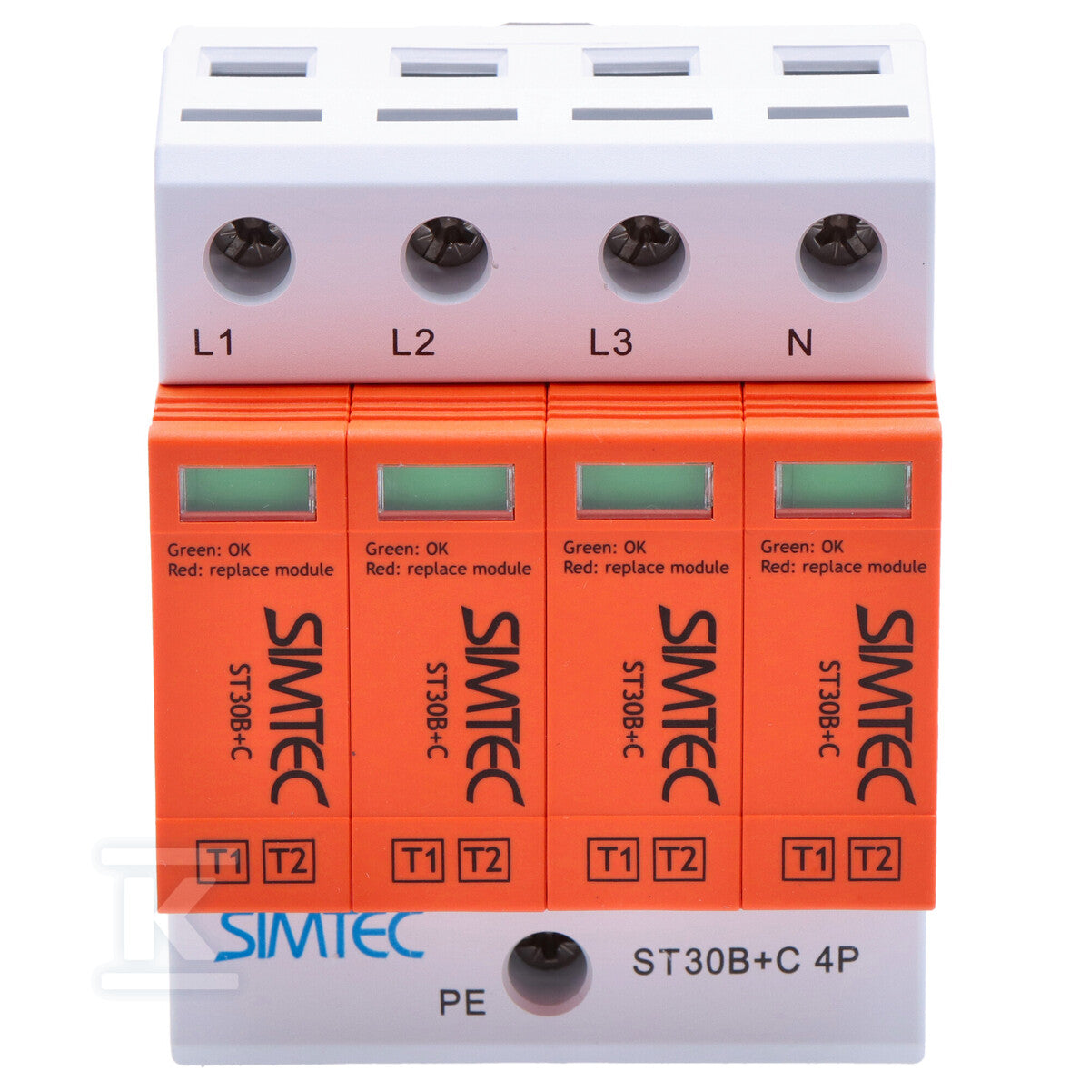 Warystorowy ogranicznik przepięć SIMTEC (B+C) ST30B+C4P