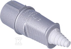Wtyczka 63A 3P+Z IP44 metalowa przenośna 500V, płaskie bolce