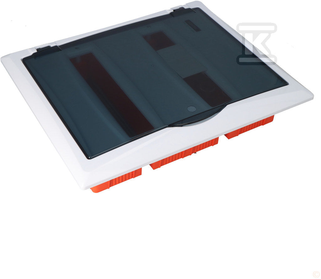 Rozdzielnica podtynkowa ONNLINE 2x12 modułowa IP40 szyba dymna (24 modułowa)