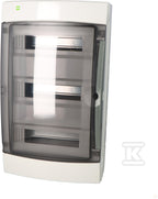 Rozdzielnica GALANT PLUS RN 3/12 IP65 drzwi transparentne N+PE (36 modułów)