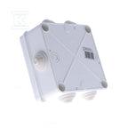Puszka natynkowa PK-4 IP55 134x134x53 z/wkł 5x10 EP-Lux
