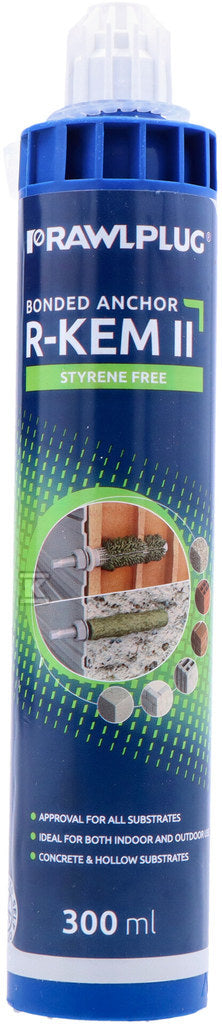 Kotwa wklejana poliestrowa bez styrenu R-KEM-II 300ml