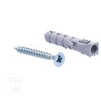 Kołek rozporowy FIX fi 6 z wkrętem 3,5x30 mm polipropylen