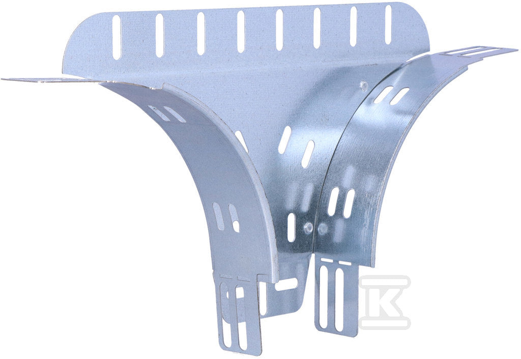 Trójnik dostawny TKDJ100H60, grubość blachy 1,0 mm E90