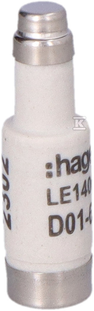 Wkładka bezpiecznikowa D01 gG 6A 400VAC