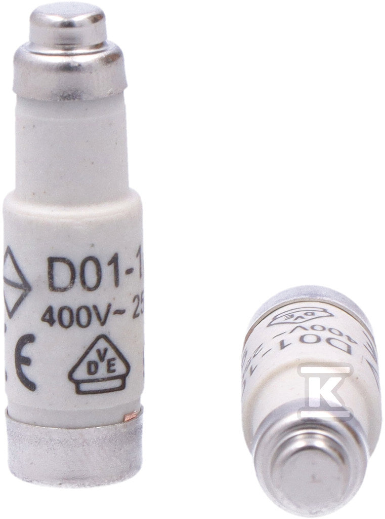 Wkładka bezpiecznikowa D01 gG 10A 400VAC