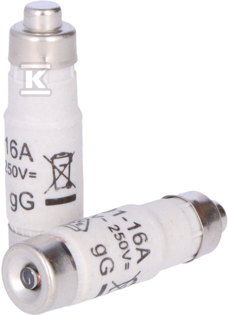 Wkładka bezpiecznikowa D01 gG 16A 400VAC