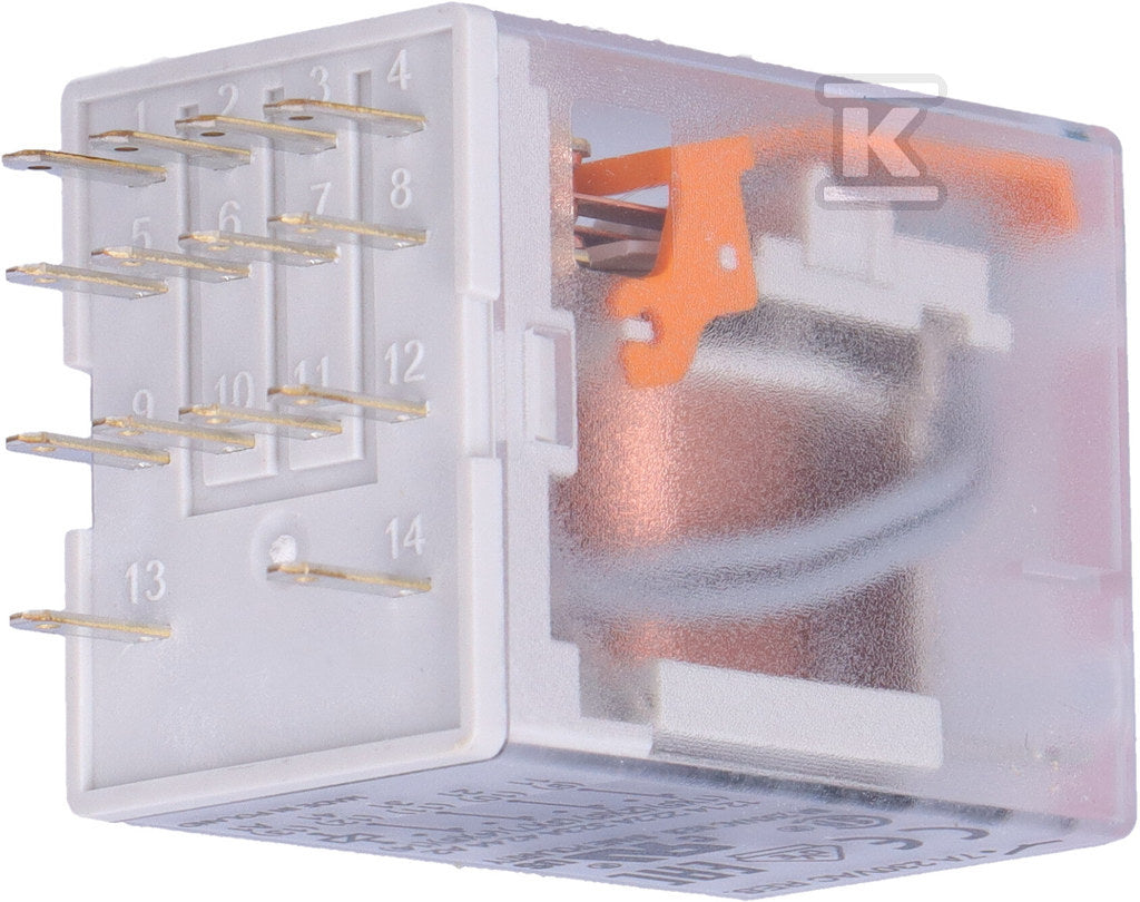 Przekaźnik przemysłowy R4N-2014-23-1220-WT styki 4P, obciążenie max 6A/230VAC, cewka 220VDC, WT
