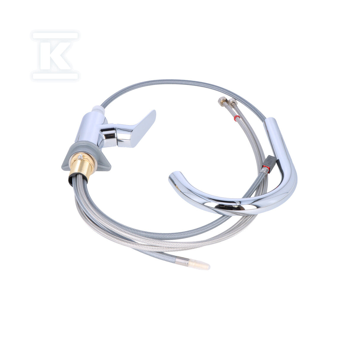 Bateria kuchenna Hansgrohe Focus jednouchwytowa z wyciąganą wylewką 31815000