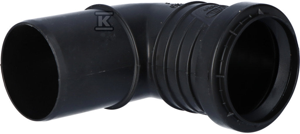 Kolano 50/87.5°, SITECH+ czarny
