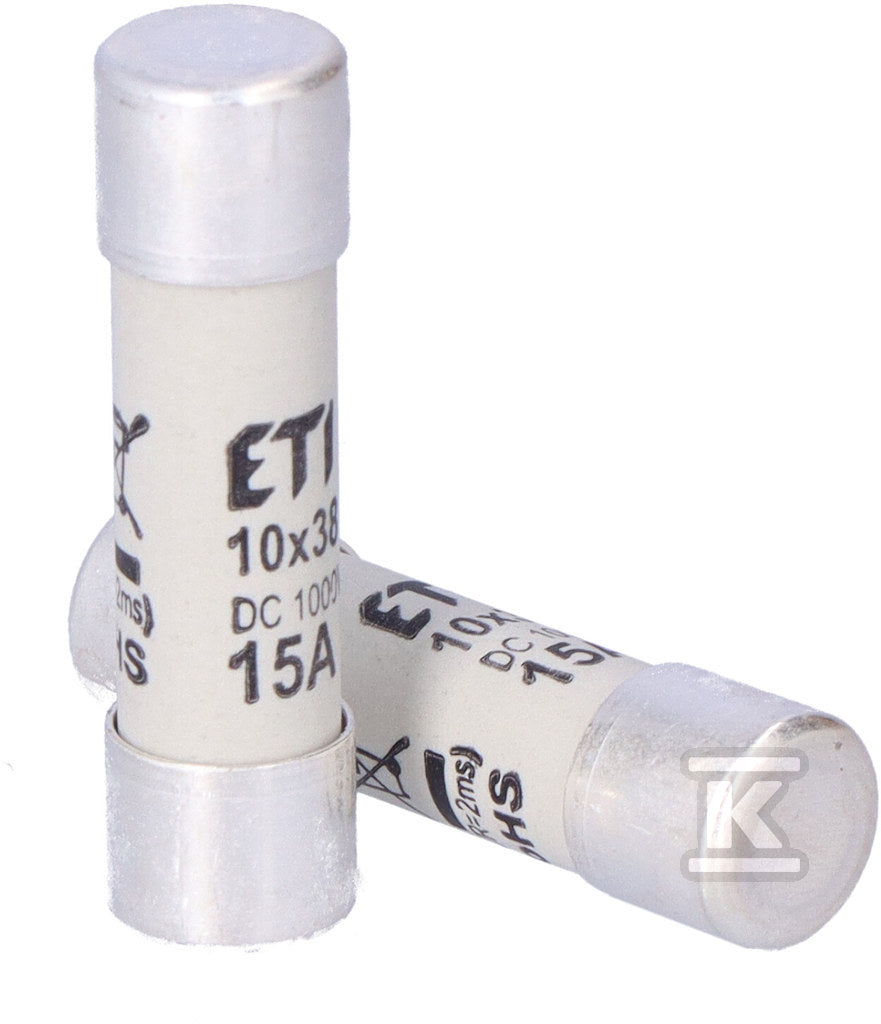 Wkładka topikowa cylindryczna PV CH10x38 gPV 15A/1000V DC UL