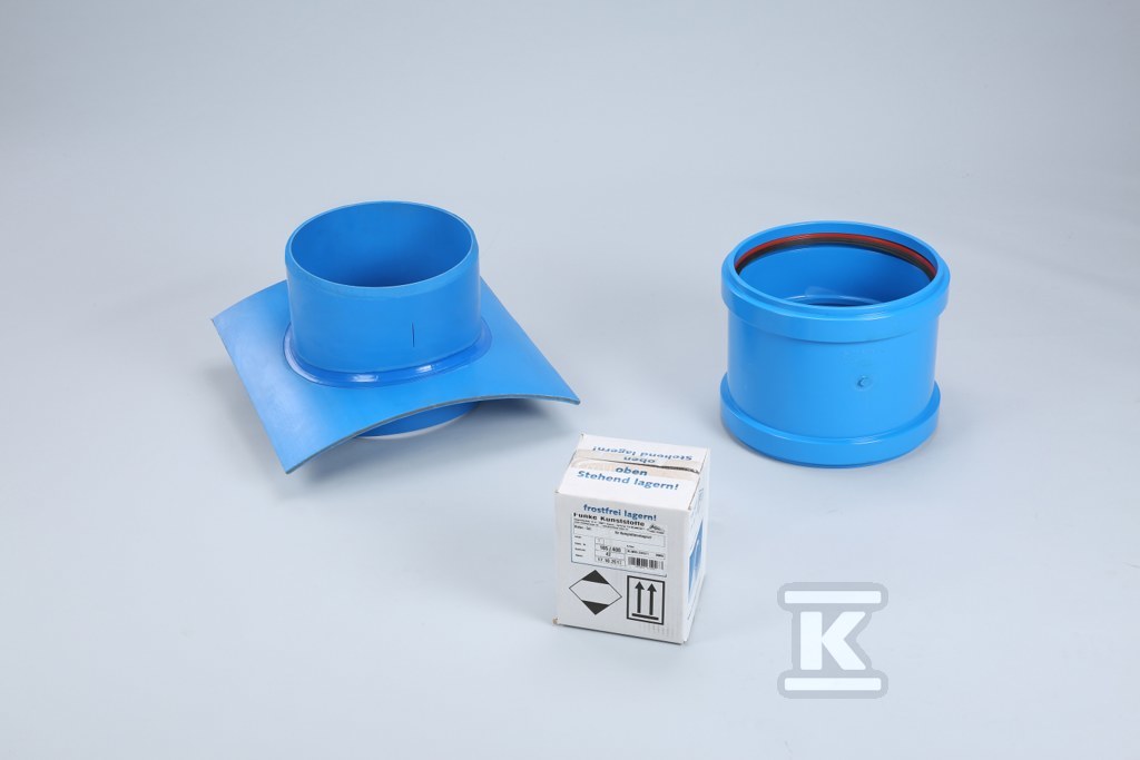 HS-Komplet montażowy ścieki SN 12 do rur głównych DN/OD 200-2400, podłączenie DN/OD 110, SDR 34, kolor brązowy