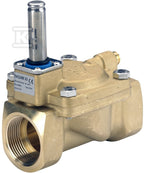 Zawór elektromagnetyczny odcinający EV220B 32B NC, G1 1/4", 0,3-16 bar, Kv 18 m3/h, mosiądz/EPDM, bez cewki, atest PZH, CNBOP