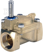 Zawór elektromagnetyczny odcinający EV220B 40B NC, G1 1/2", 0,3-16 bar, Kv 24 m3/h, mosiądz/EPDM, bez cewki, atest PZH, CNBOP