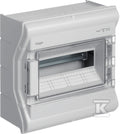 Rozdzielnica n/t IP65 odporna na UV bez przetłoczeń 1R/12M (1x12)