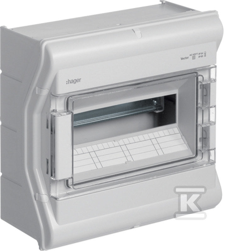 Rozdzielnica n/t IP65 odporna na UV bez przetłoczeń 1R/12M (1x12)