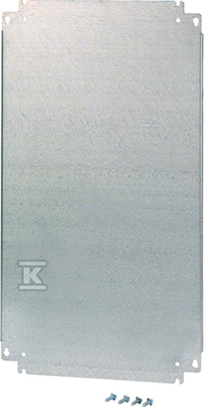 Płyta montażowa metalowa, 243x480 mm