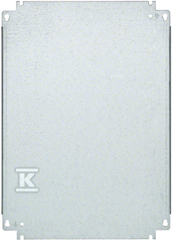 Płyta montażowa metalowa, 343x480 mm