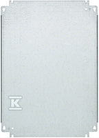 Płyta montażowa metalowa, 343x480 mm