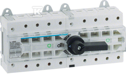 Przełącznik modułowy I-O-II 4P 125A