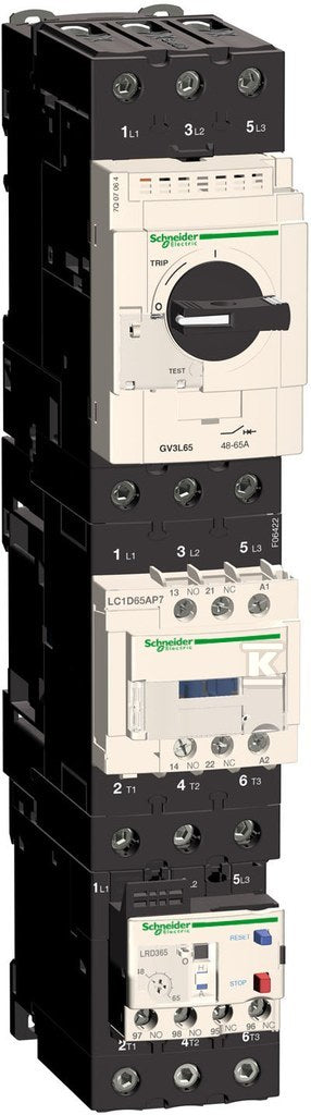 Stycznik mocy TeSys D 65A 30kW 3P 1NO 1NC cewka 230VAC zaciski EVK skrzynkowe