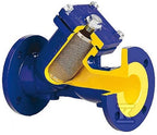 Filtr skośny kołnierzowy figura 821 DN65 PN16 z wkładem magnetnycznym, oczko 0,63mm, 100 oczek/cm2, wykonanie: C64