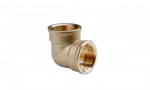 Kolanko Twist gwint wewnętrzny / gwint wewnętrzny 1 1 / 4'' mosiądz