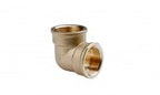 Kolanko Twist gwint wewnętrzny / gwint wewnętrzny 1 1 / 4'' mosiądz