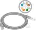 Patchcord U/UTP kat.6A LSOH 10.0m szary