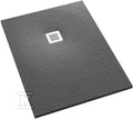 Brodzik kompozytowy 3.3108/S/ST-M2 Stabilsound Plus Grey Stone 80x120x3,5 cm "Kalait", prostokątny z maskownicą M2